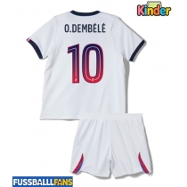 Paris Saint-Germain Ousmane Dembele #10 Auswärts Trikotsatz Kinder 2026-27 Kurzarm (+ Kurze Hosen)